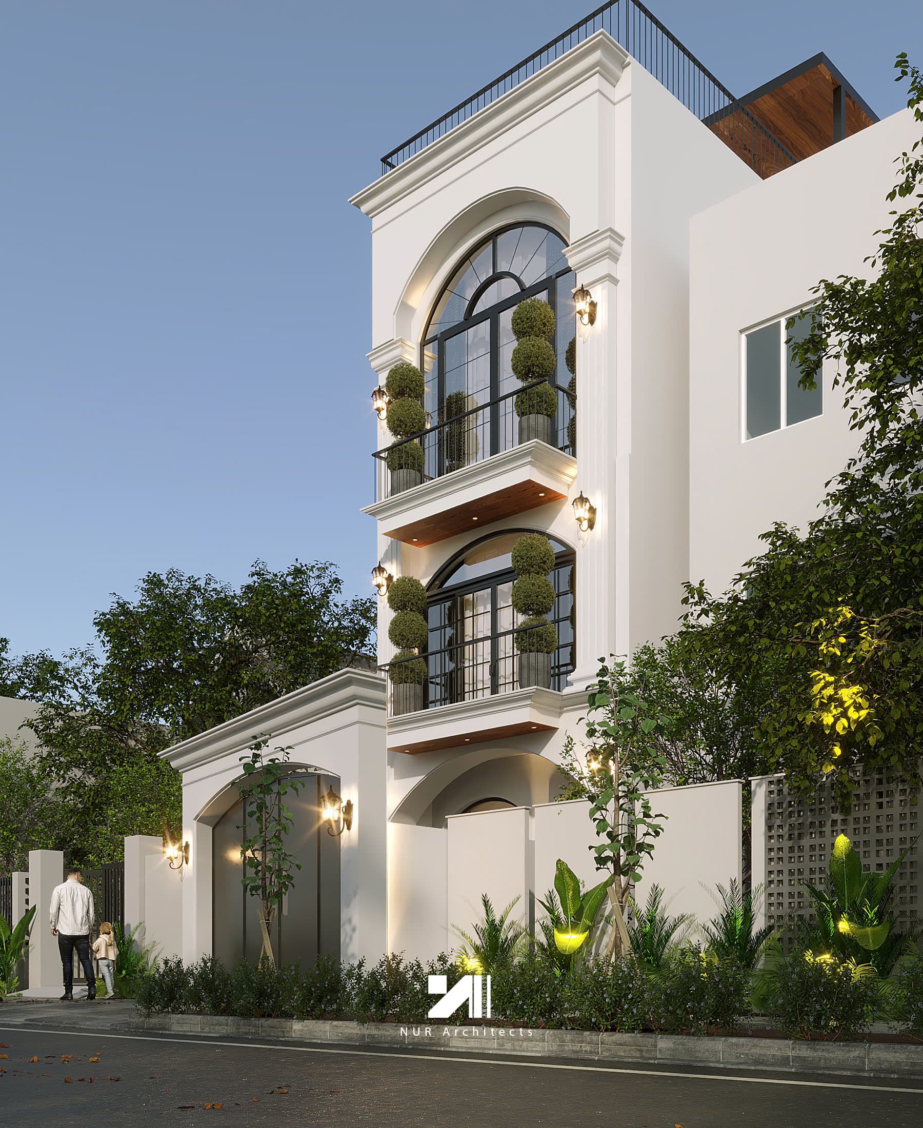 Nhà phố tân cổ điển Minh House