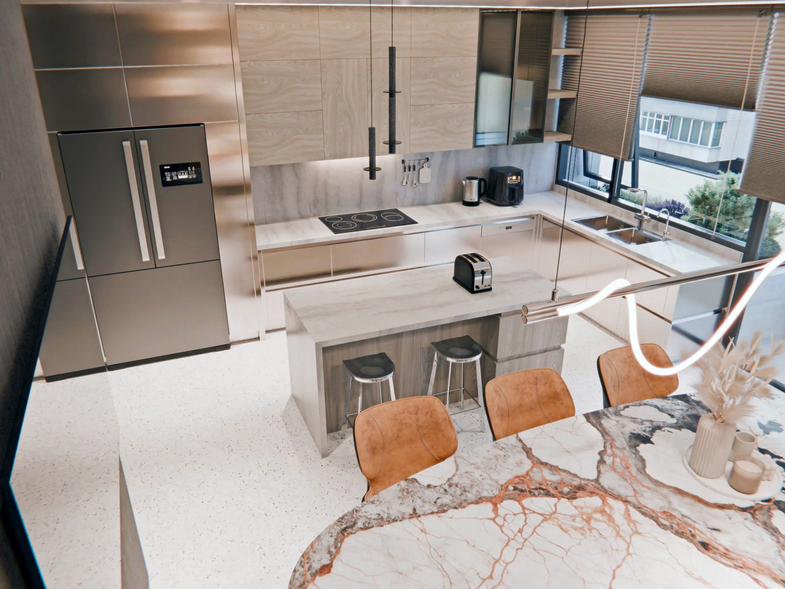 Nhà phố hiện đại K-House