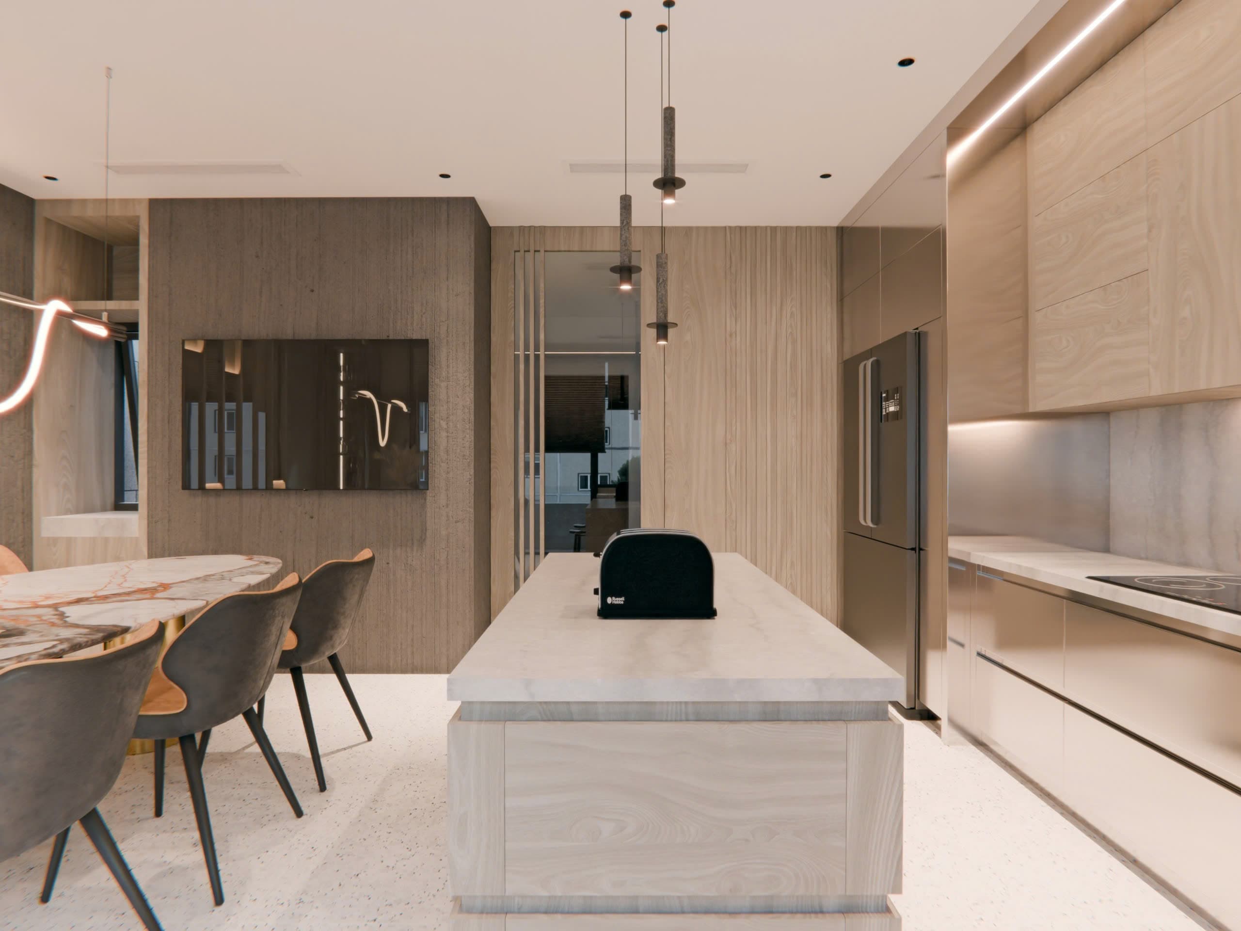 Nhà phố hiện đại K-House